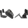 Brodit Druckerbefestigung Druckerbefestigung, AMPS, VESA 75, für Geräte mit Eliminator battery, passend für: ZQ630 (216405)