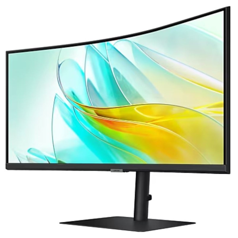 Samsung Serie 6 - Curved Monitor 84cm/34" (3440x1440) - 100Hz - 5ms - HDMI - USB-C - black Energieklasse G (LS34C652UAUXEN)