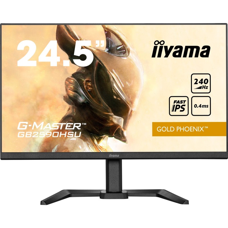 Iiyama Gold Phoenix G-Master GB2790QSU-B5 Gaming-Monitor - 69 cm (27" ), schwarz (matt), QHD, AMD Free-Sync Premium, 240 Hz, 24