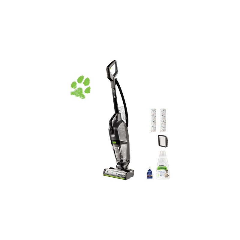 Bissell Crosswave HydroSteam Pet Pro All-in-one Multi-Surface Cleaner, Pilkas (3528N)