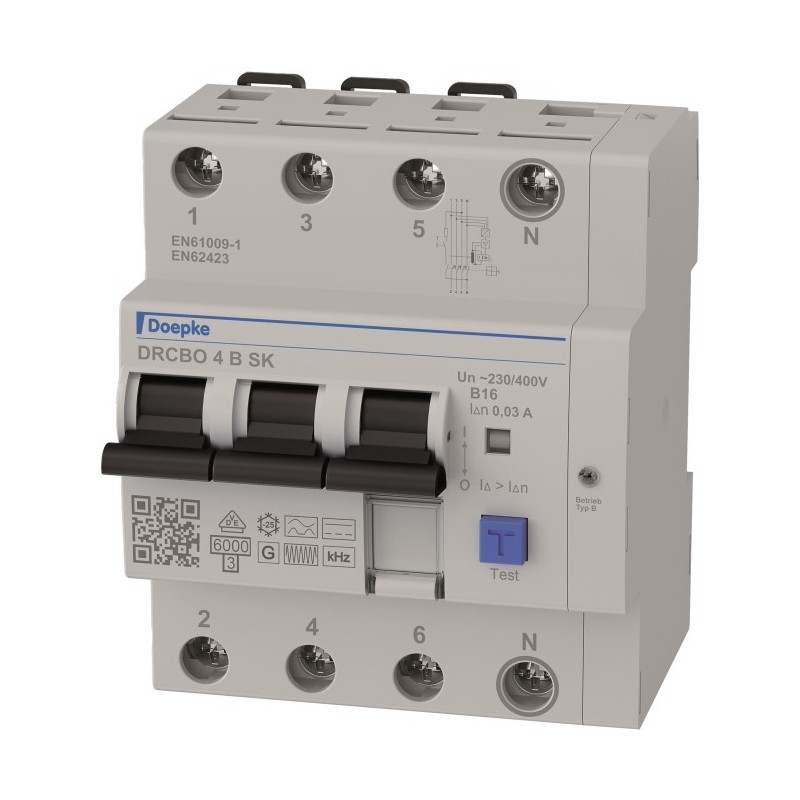 Doepke FI/LS-Kombination DRCBO 4 B16/0.03/3N-B SK (9948104)