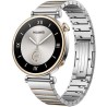 Huawei WATCH GT 4. Bildschirmdiagonale: 3,35 cm (1.32"), Bildschirmtechnologie: AMOLED, Display-Auflösung: 466 x 466 Pixel. Fla