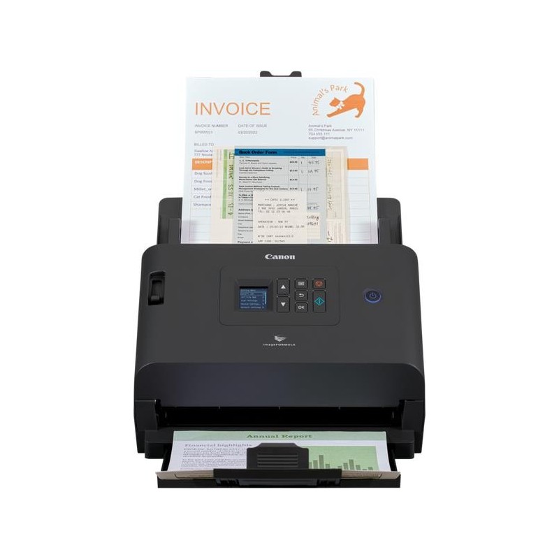 Canon imageFORMULA DR-S250N - Dokumentenscanner - Contact Image Sensor (CIS) - Duplex - 216 x 5588 mm - 600 dpi x 600 dpi - aut