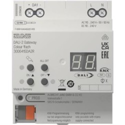 JUNG DALI-Gateway 300641SDA2R KNX Colour 1fach (300641SDA2R)