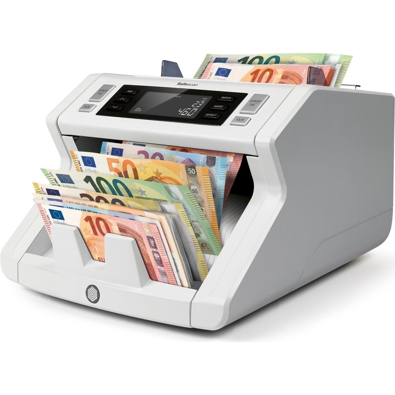 Safescan 2265 G2 Banknotenzählmaschine Schnelle Wertzählung & 5-fache Echtheitsprüfung (115-0714)