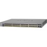 NETGEAR Smart GS752TP - Switch - L3 Lite - Smart - 8 x 10/100/1000 (PoE+) + 40 x 10/100/1000 (PoE) + 4 x SFP - Desktop, an Rack