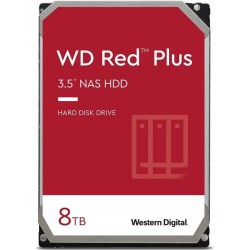 WD Red Plus WD80EFPX - Festplatte - 8TB - intern - 3,5" (8,9 cm) - SATA 6Gb/s - 5640 rpm - Puffer: 256MB (WD80EFPX)