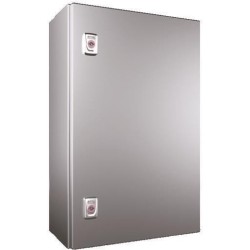 Rittal Kompakt-Schaltschrank AX Edelstahl 1.4301 1türig 380x600x210mm (1008000)