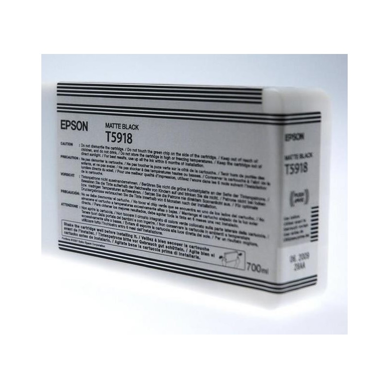 Epson T5918 - 700 ml - mattschwarz - original - Tintenpatrone - für Stylus Pro 11880 (C13T59180N)
