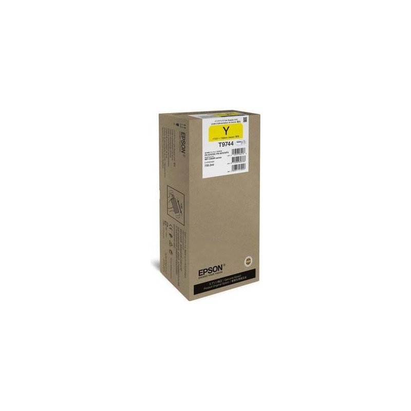 Epson T9744 - Größe XXL - Gelb - original - Tinten-Packung - für WorkForce Pro WF-C869R (C13T97440N)