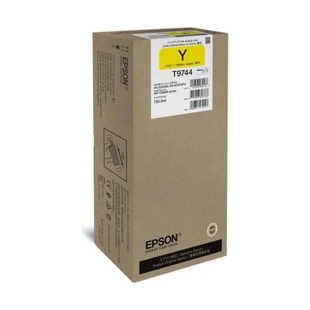 Epson T9744 - Größe XXL - Gelb - original - Tinten-Packung - für WorkForce Pro WF-C869R (C13T97440N)