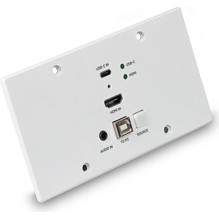 LINDY - KVM / Audio / Serial / Infrared Extender - Sender - HDBaseT 2,0 - über CAT 6 - USB - bis zu 150 m (38388)
