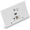 LINDY - KVM / Audio / Serial / Infrared Extender - Sender - HDBaseT 2,0 - über CAT 6 - USB - bis zu 150 m (38388)