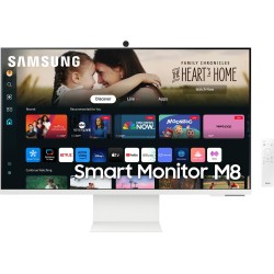 Samsung M80D Computerbildschirm 81,3 cm (32") 3840 x 2160 Pixel 4K Ultra HD LED Weiß (LS32DM801UUXEN)