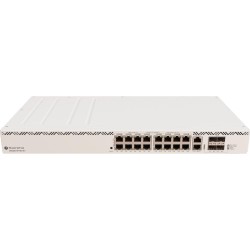 MikroTik CRS320-8P-8B-4S+RM - Switch - Smart - 17 x 10/100/1000 (PoE++) + 4 x Kombination 2,5/10 Gigabit SFP+ - Desktop, an Rac