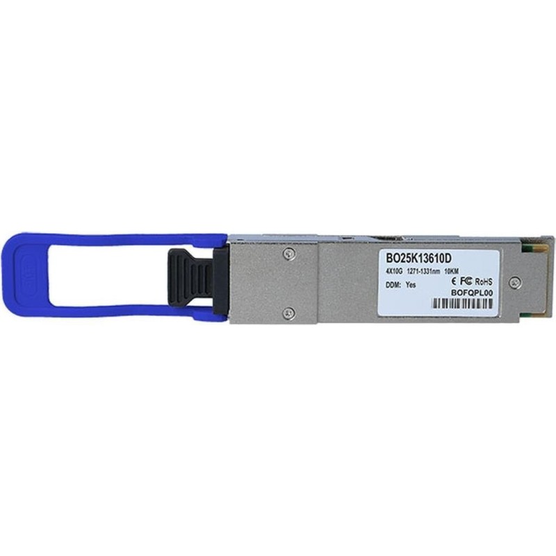 Kompatibler Ericsson LG RDH10252/7 BlueOptics BO25K13610D QSFP Transceiver, LC-Duplex, 40GBASE-LR4, Singlemode Fiber, 4xWDM, 10