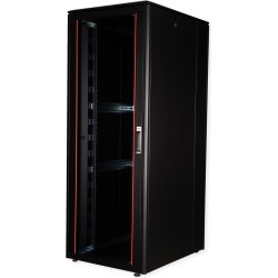 ROLINE 19 Zoll Netzwerkschrank Pro 42 HE 800x1000 BxT Glastür schwarz (26.21.0233)