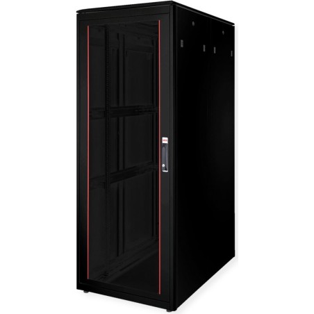 ROLINE 19 Zoll Netzwerkschrank Pro 42 HE 800x1200 BxT Glastür schwarz (26.21.0234)