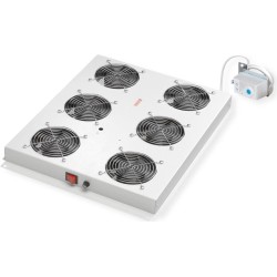 ROLINE 19 Zoll Dachlüftereinheit 6 Lüfte Thermostat grau (26.21.0274)