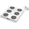 ROLINE 19 Zoll Dachlüftereinheit 6 Lüfte Thermostat grau (26.21.0274)