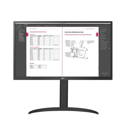 LG 27BP55U-B Computerbildschirm 68,6 cm (27") 3840 x 2160 Pixel 4K Ultra HD LED Silber (27BP55U-B.AEU)