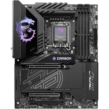 MSI MPG Z890 Carbon WiFi - Motherboard - ATX - LGA1851-Sockel - Z890 Chipsatz - USB 3,2 Gen 1, USB-C 3,2 Gen 2x2 - 2,5 Gigabit
