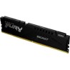 Kingston FURY Beast - DDR5 - Modul - 32GB - DIMM 288-PIN - 3000 MHz / PC5-48000 - CL30 - on-die ECC - Schwarz (KF560C30BBE-32)