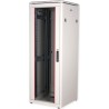 Roline Pro - Schrank Netzwerkschrank - mit Glastür, 600 x 600 mm (B x T) - RAL 7035, Hellgrau - 32U - 48.3 cm (19") (26.21.0056