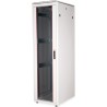 Roline Pro - Schrank Netzwerkschrank - mit Glastür, 600 x 800 mm (B x T) - RAL 7035, Hellgrau - 42HE - 48.3 cm (19") (26.21.006