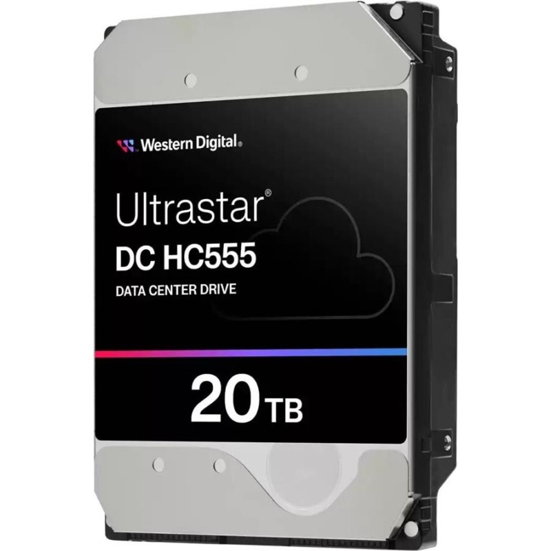 WD Ultrastar DC HC555 - Festplatte - Datencenter - 20TB - intern - 3,5" (8,9 cm) - SATA 6Gb/s - 7200 rpm - Puffer: 512MB (0B487