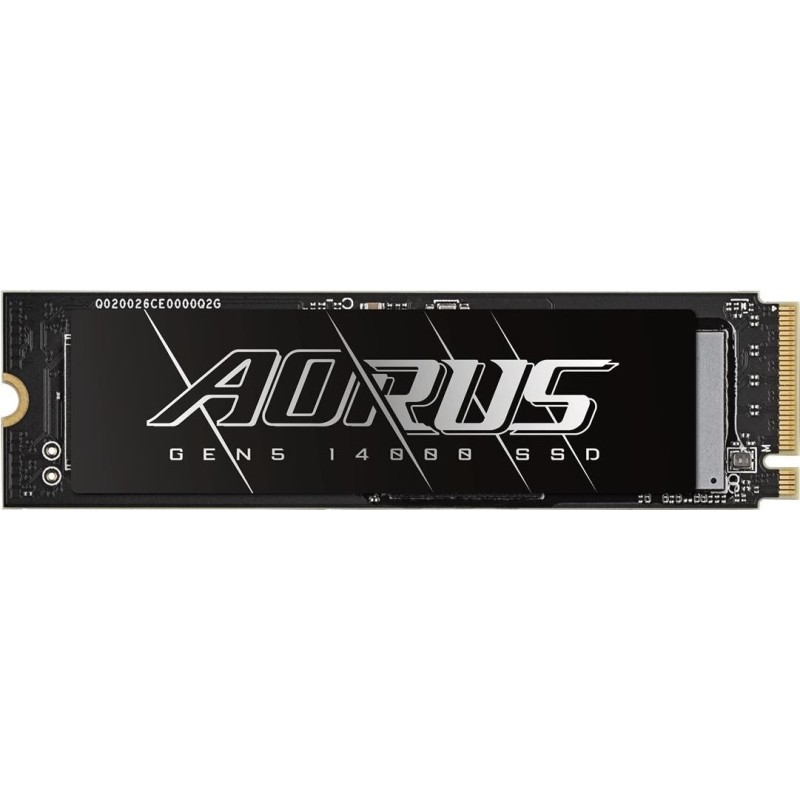 GIGABYTE AORUS Gen5 14000 - SSD - 2TB - intern - M.2 2280 - PCI Express 5,0 x4 (NVMe) - Puffer: 4GB (AG514K2TB)