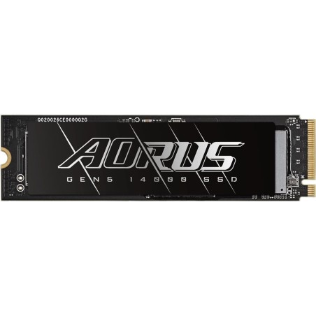 GIGABYTE AORUS Gen5 14000 - SSD - 2TB - intern - M.2 2280 - PCI Express 5,0 x4 (NVMe) - Puffer: 4GB (AG514K2TB)