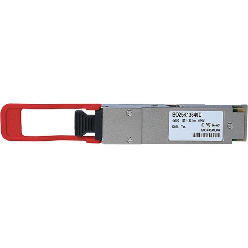 Kompatibler Brocade 57-1000327-01 BlueOptics© BO25K13640D QSFP Transceiver, LC-Duplex, 40GBASE-ER4, Singlemode Fiber, 1310nm, 4