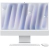APPLE iMac Z1EH 59,62cm 23,5Zoll Standardglas M4 10C CPU/10C GPU/16C N.E. 16GB 512GB SSD Gbit Eth MM NumKey TID DE Silber (Z1EH