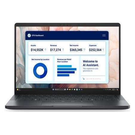 Dell SPL|Dell Pro 13 Premium PA13250|U7-268V|Evo|32GB|512GB SSD|13.3" QHD+ Touch|IR Cam & - Notebook - 512 GB (DJ2F2)
