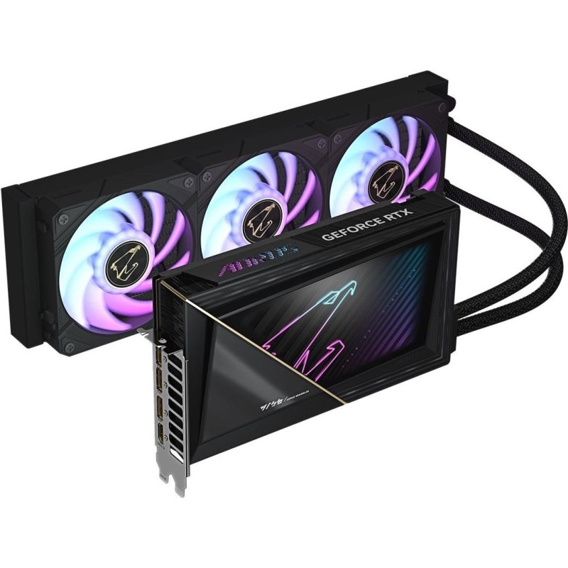 Gigabyte AORUS GeForce RTX 5080 XTREME WATERFORCE 16G - 16 GB GDDR7 OC Grafikkarte (GV-N5080AORUSX W-16GD)