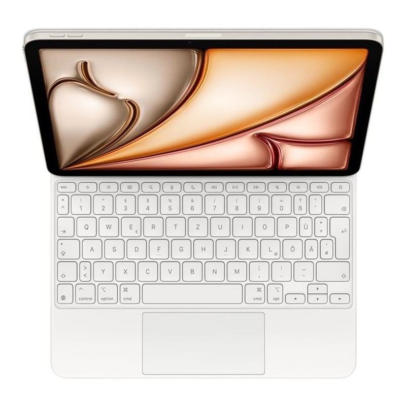 Apple Magic Keyboard iPad Air 11 M3 weiß (deutsch) (MDFV4D/A)