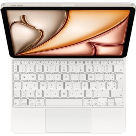 Apple Magic Keyboard iPad Air 11 M3 weiß (deutsch) (MDFV4D/A)