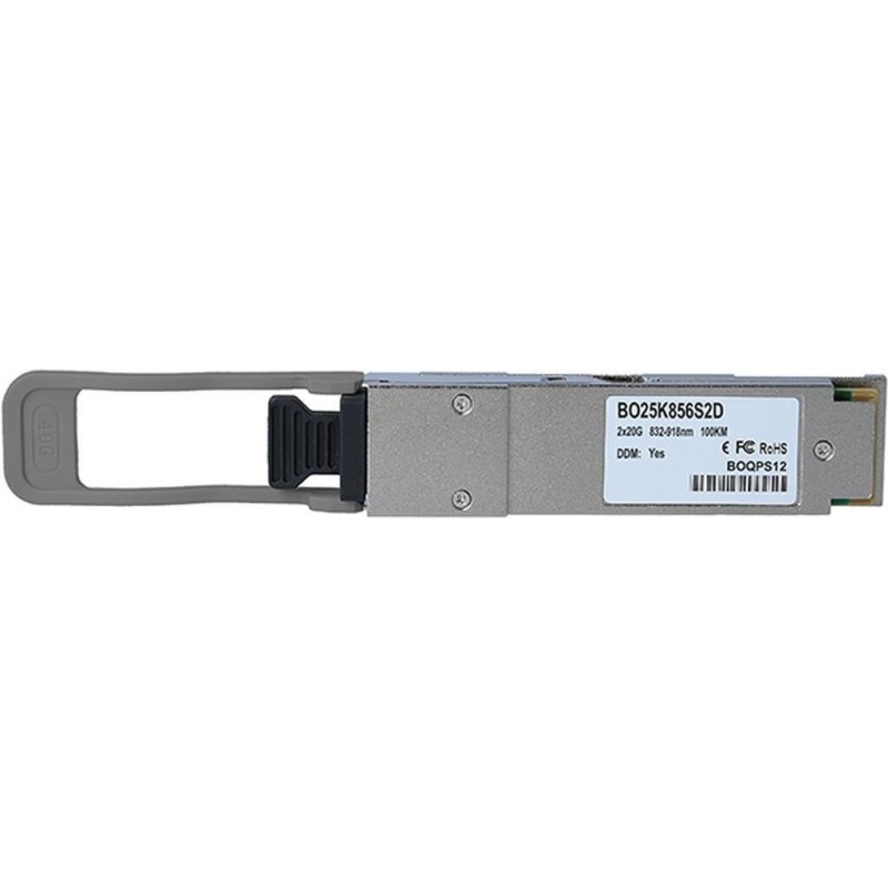 BlueOptics© QSFP Transceiver, LC-Duplex, 40GBASE-SR2-BIDI, Multimode OM4 150 Meter, 0°C/+70°C, DDM (JL251A-BO)