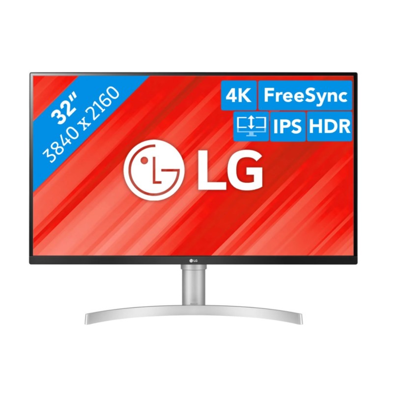 LG 32UN650K-W.AEU 31.5inch IPS UHD 5ms 2xHDMI DP - 31,5" - 5 ms Energieklasse G (32UN650K-W.AEU)