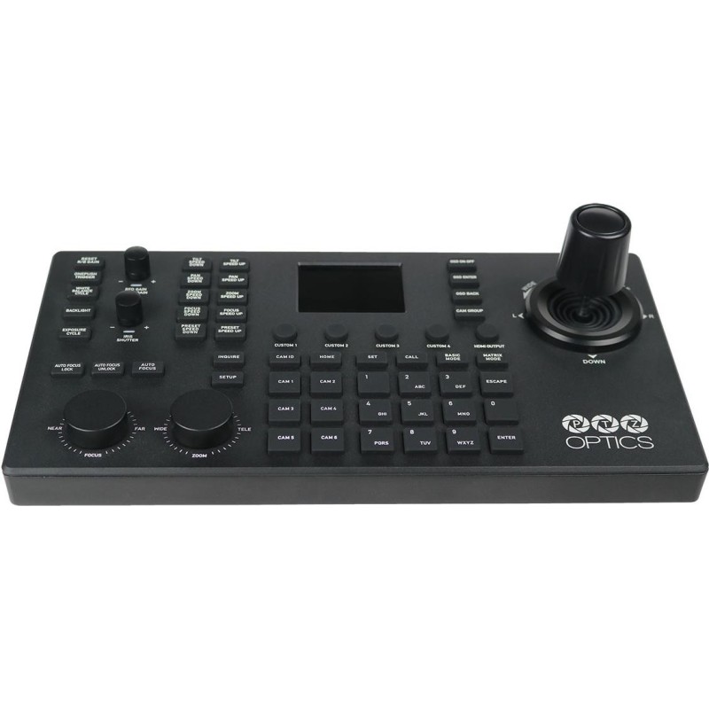 PTZOptics SuperJoy - Schwarz - Tasten - Joystick - Berührung - Gleichstrom - 6 W - 12 V - 370 mm (PT-SUPERJOY-G1)