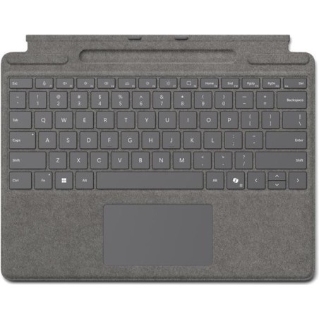 Microsoft Surface Pro Keyboard for Business - Tastatur - Französisch - mit Stiftaufbewahrung - mit Beschleunigungsmesser, Touch
