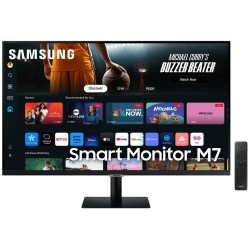 Samsung M7 S32DM700U Smart Monitor 80,0cm (32 Zoll) - 4K UHD, VA, 4ms, HDMI, USB-C, USB-Hub, WLAN, Tizen OS Energieklasse F (