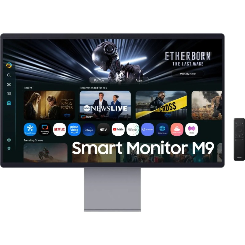 Samsung M90SF S32FM900SU Smart Monitor 81,3cm (32") 4k UHD, QD-OLED , 0,03 ms, 165 Hz, HDMI, DisplayPort, G-Sync (LS32FM900SUXE