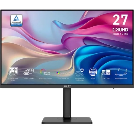 MSI Modern MD272UPHGDE 27" IPS UHD - Flachbildschirm (TFT/LCD) - 68,6 cm (9S6-3PB19H-271)