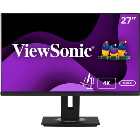 Viewsonic VG2756-4K Computerbildschirm 68,6 cm (27" ) 3840 x 2160 Pixel 4K Ultra HD Schwarz [Energieklasse F] (VG2756-4K)