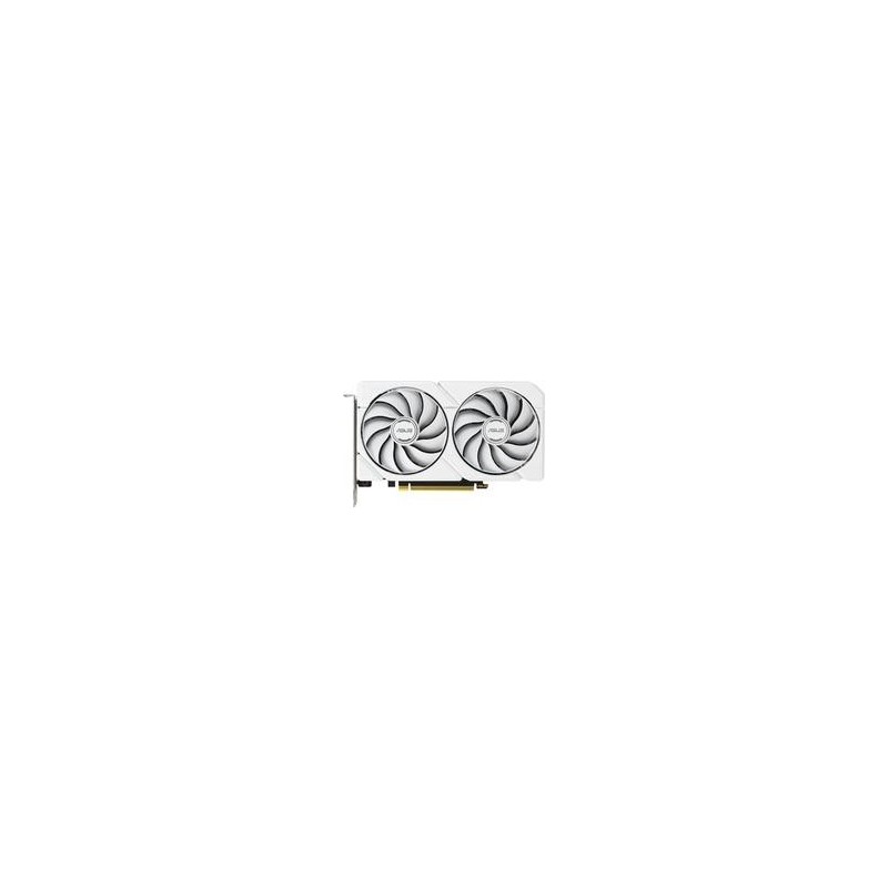ASUS DUAL RX 9060 XT 16GB GDDR6 2xDP 1xHDMI WHITE - 16.384 MB (90YV0LG3-M0NA00)