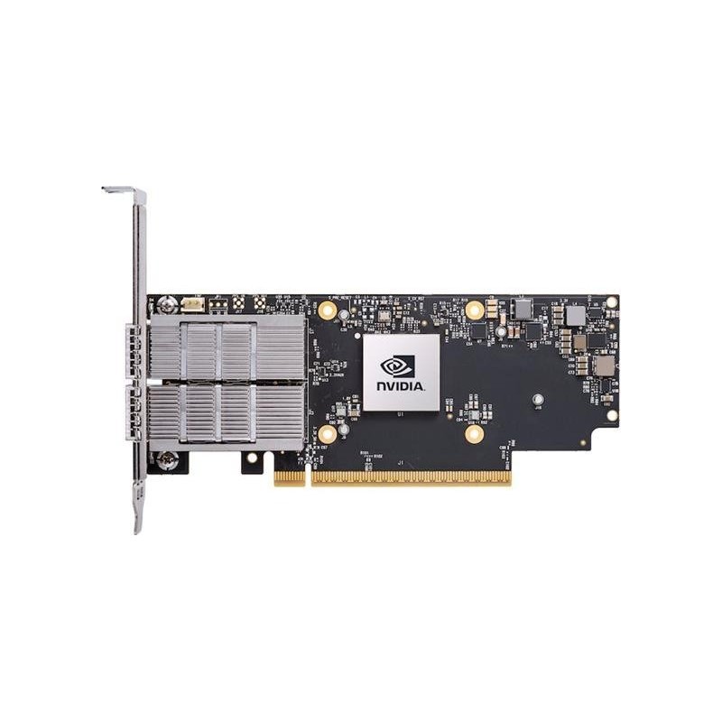 NVIDIA ConnectX-7 Netzwerkadapter PCIe 5.0 x16 NDR200/200GbE Dual-Port QSFP112 (900-9X7AH-0078-DTZ)