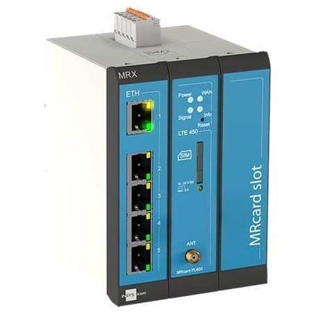 INSYS ICOM MRX3 LTE MODULAR LTE-ROUTER INCL. LTE450 2X SIM V (10024049)
