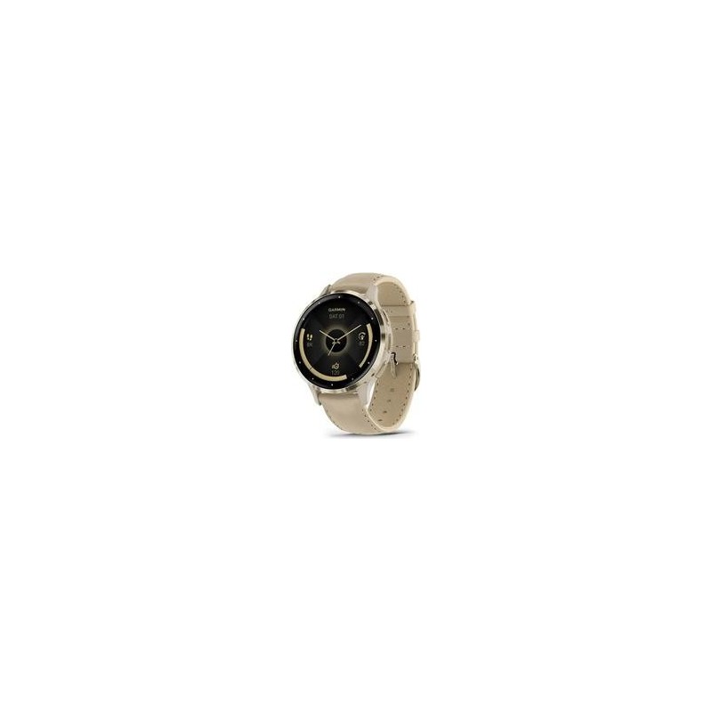 Garmin Venu 3S - 41 mm - french gray/softgold (010-02785-55)